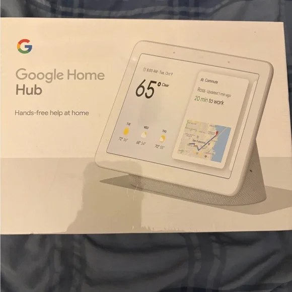 Google Smart Device with Voice Control Google Home Hub brand new - Picture 2 of 2